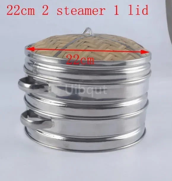 Stainless Steel Cookware Bamboo Steamer Bamboo Steamer Rice