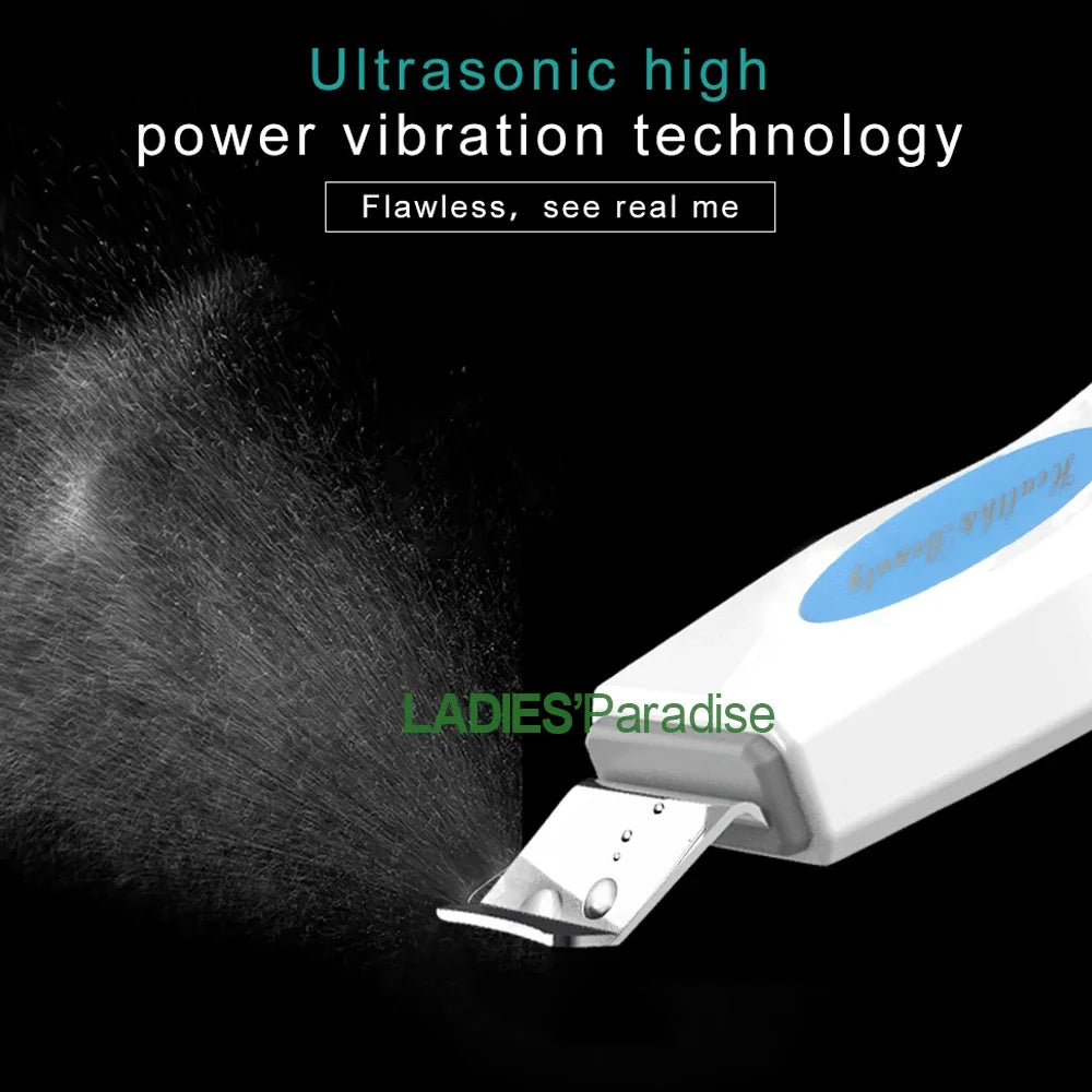 Professional Ultrasonic Facial Skin Scrubber Exfoliatorion Deep