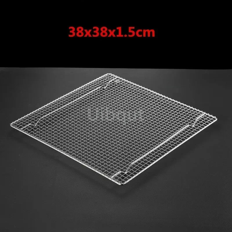 Square Bbq Net Rack Meshes Stainless Steel 304