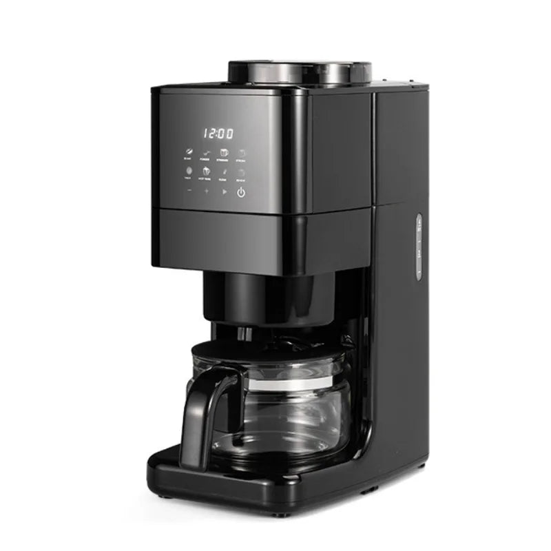 Automatic Coffee Maker Built-In Grinder & Cold Dual