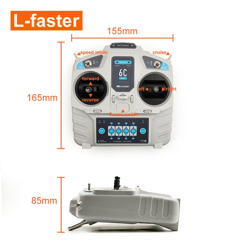 24v Electric 4wd Brushed Controller Wireless Remote Joystick