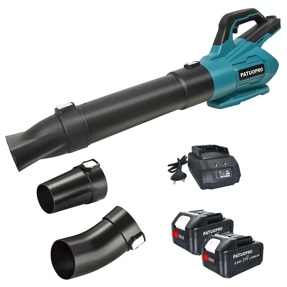 Patuopro Brushless Electric Air Blower Cordless Rechargable Leaf