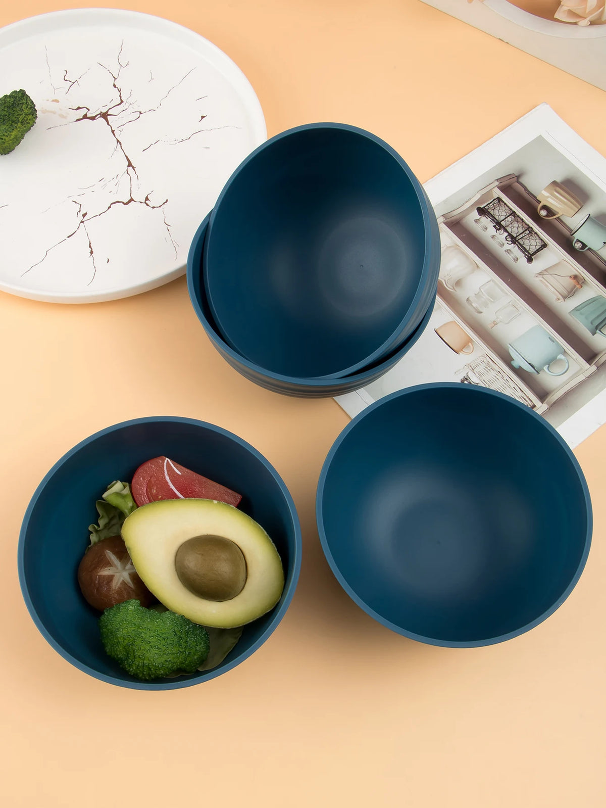 16-Piece /32-Piece Includes Cups Plates Bowls Can Be