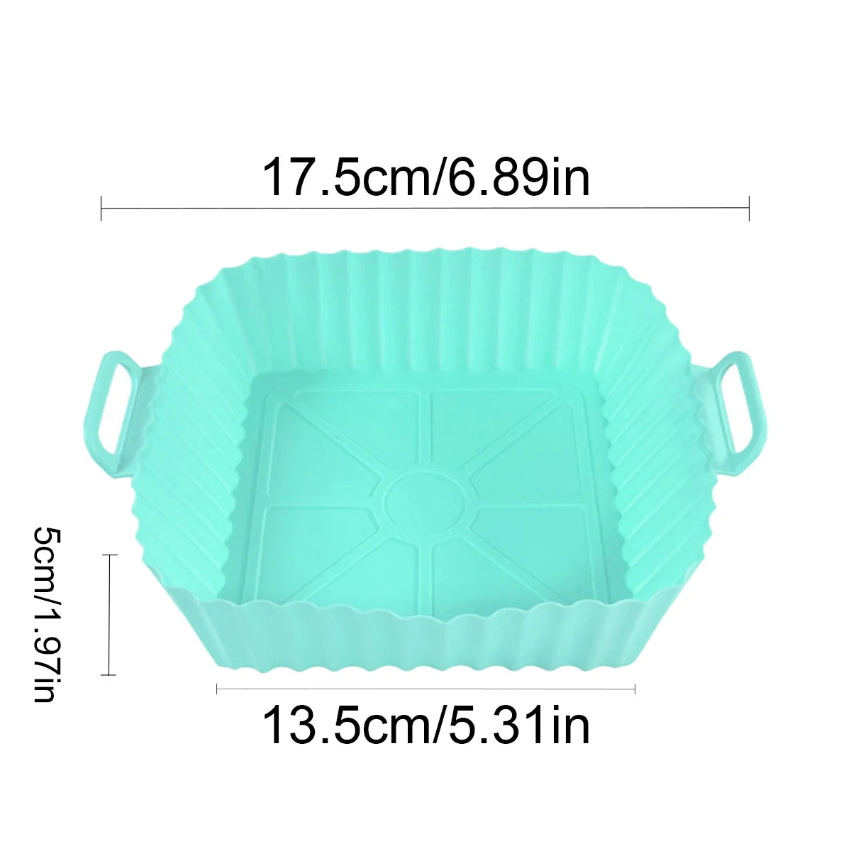 Air Fryer Silicone Liners Pot Airfryer Basket Cooking