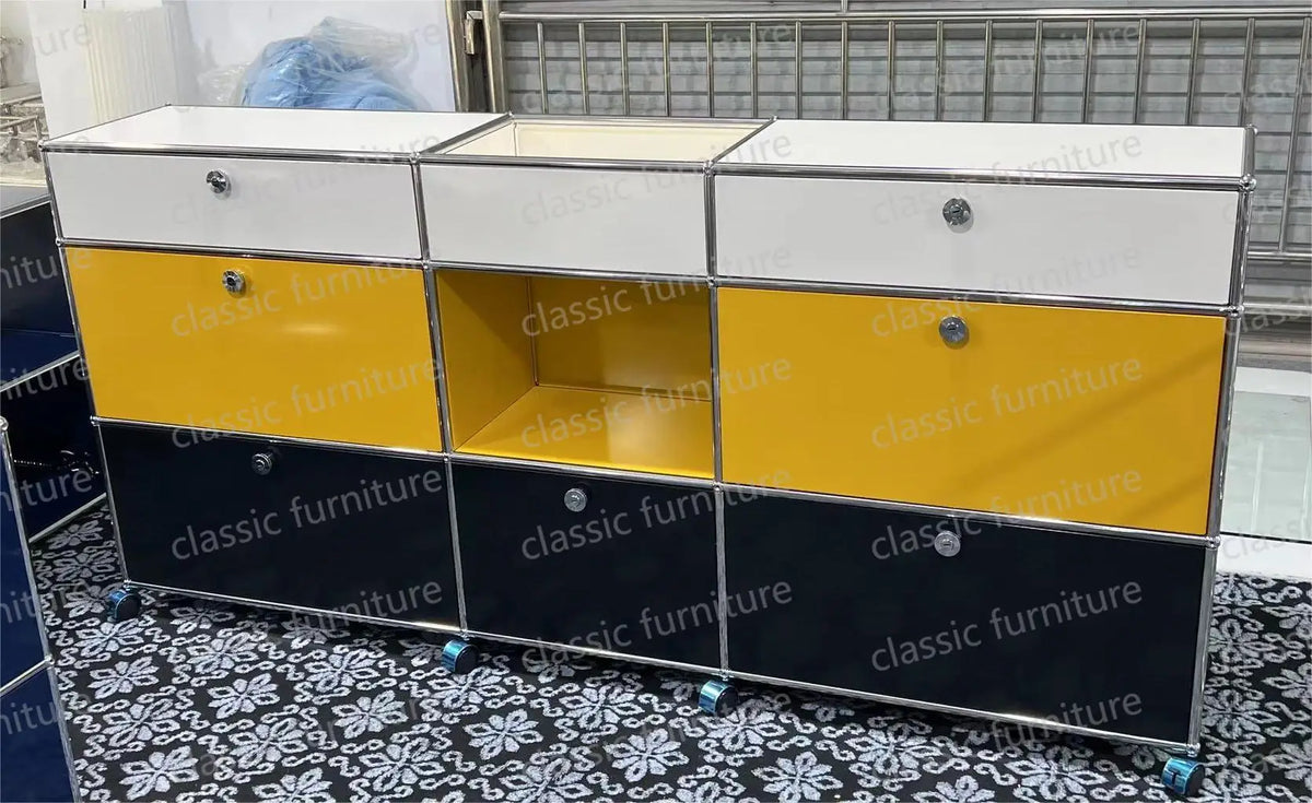 Modular Module Furniture Customized Metal Stainless Steel Cabinet