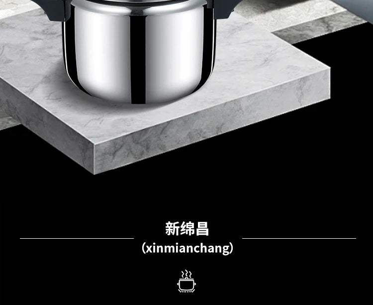 3-In-1 Safety Commercial Pressure Cooker Explosion-Proof Valve &