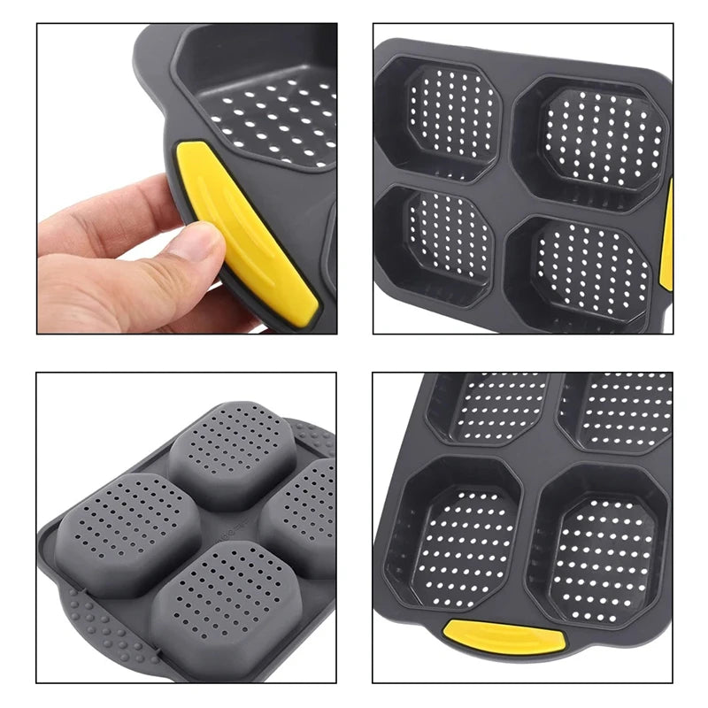 Baking Mold Restaurant Silicone Loaf Pan Heat Reusable