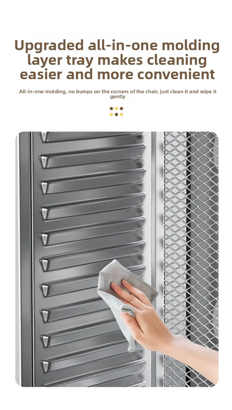 Premium 18-Tier Stainless Steel Food Dehydrator Commercial &