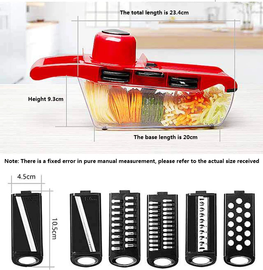 Vegetable Cutter Steel Blade Slicer Potato Peeler Carrot