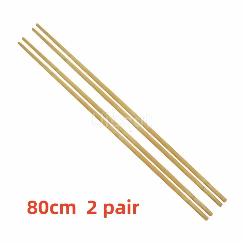 Long Chopsticks Noodles Fried Pot Chinese Style Wooden