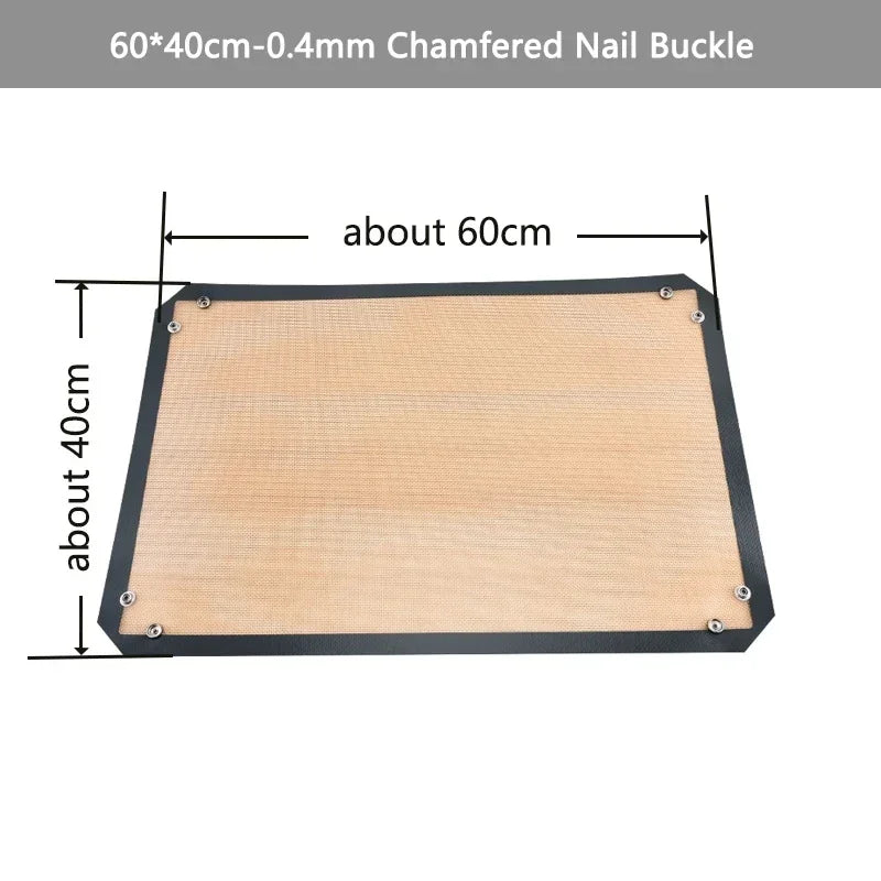 Silicone Baking Mat Button Non-Stick Reusable Heat Resistant