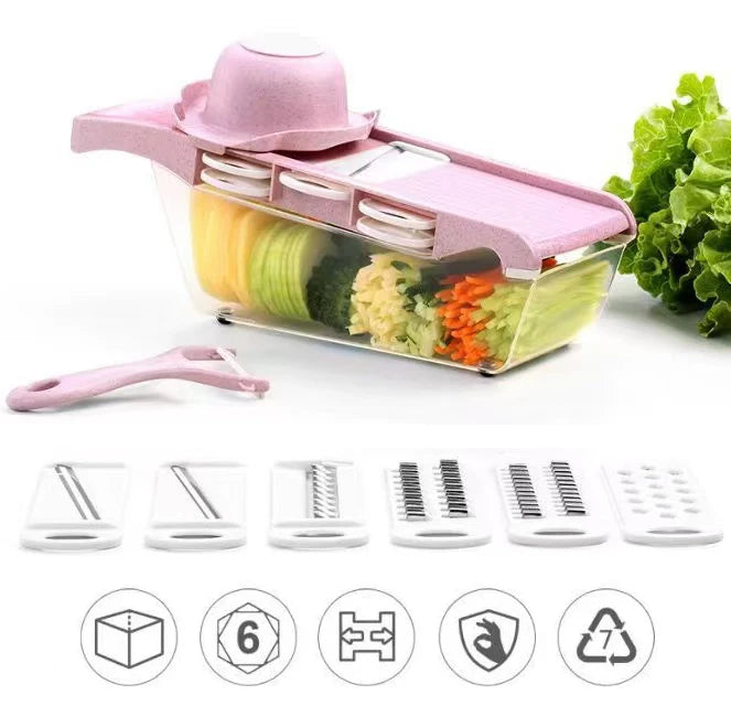 Vegetable Cutter Steel Blade Slicer Potato Peeler Carrot