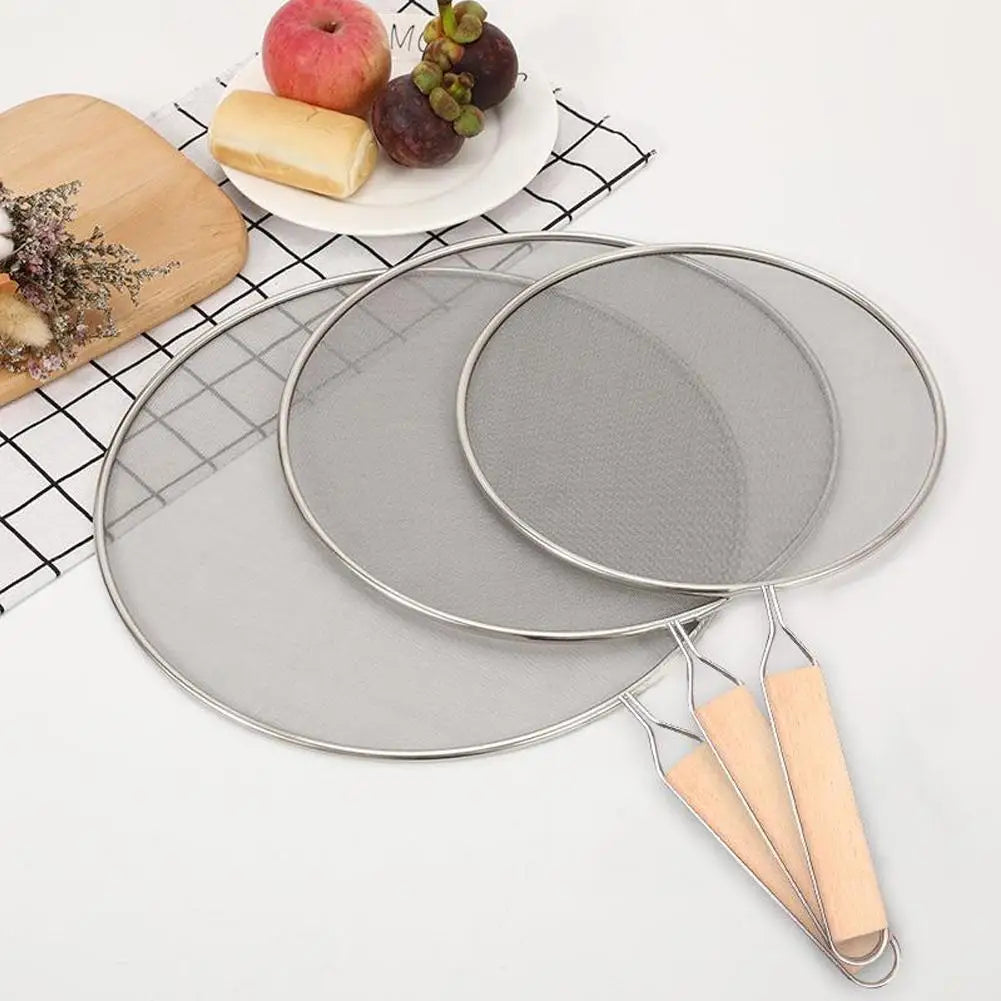 Anti Splatter Guard Oil Net Splash Cover Pan