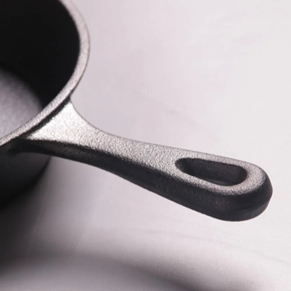 Pre-Seasoned Cast Iron Skillet 10/14/16/20/26cm Thickened Non