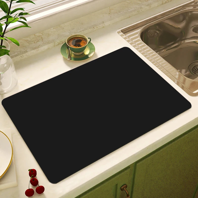 Solid Color Printing Super Absorbent Large Absorbent Mat