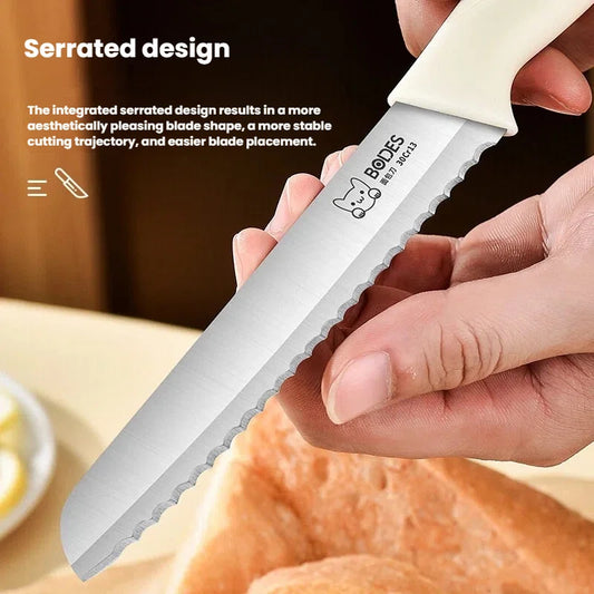 Bread Knife Serrated Edge Sandwich Toast Slicing Knife