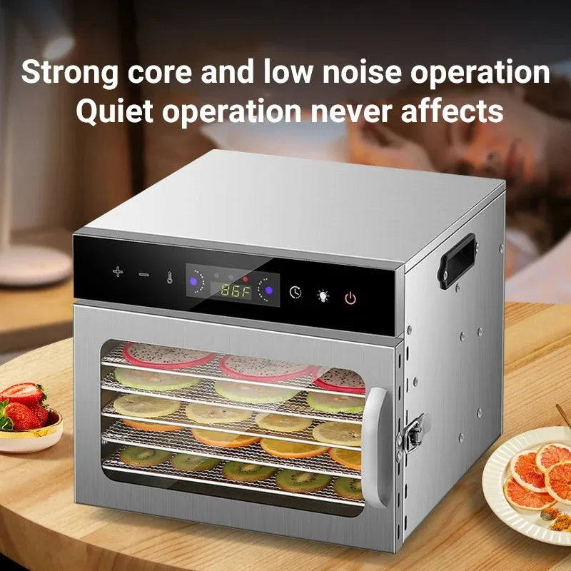 Divedeer 6-18 Layer Touch Screen Food Dehydrator Fruits
