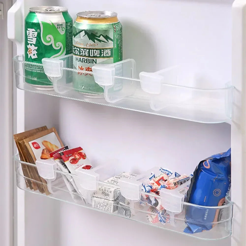 Refrigerator Organizer Shelf 4/6/8 Pieces Items Shelves