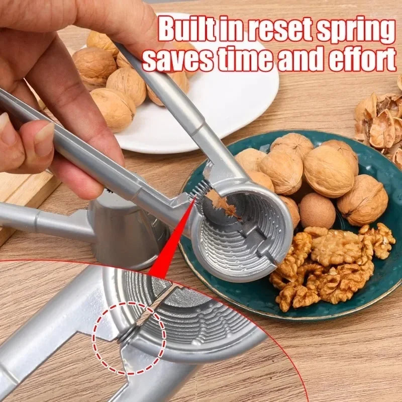 Nut Crackers Metal Heavy Duty Walnut Cracker Opener