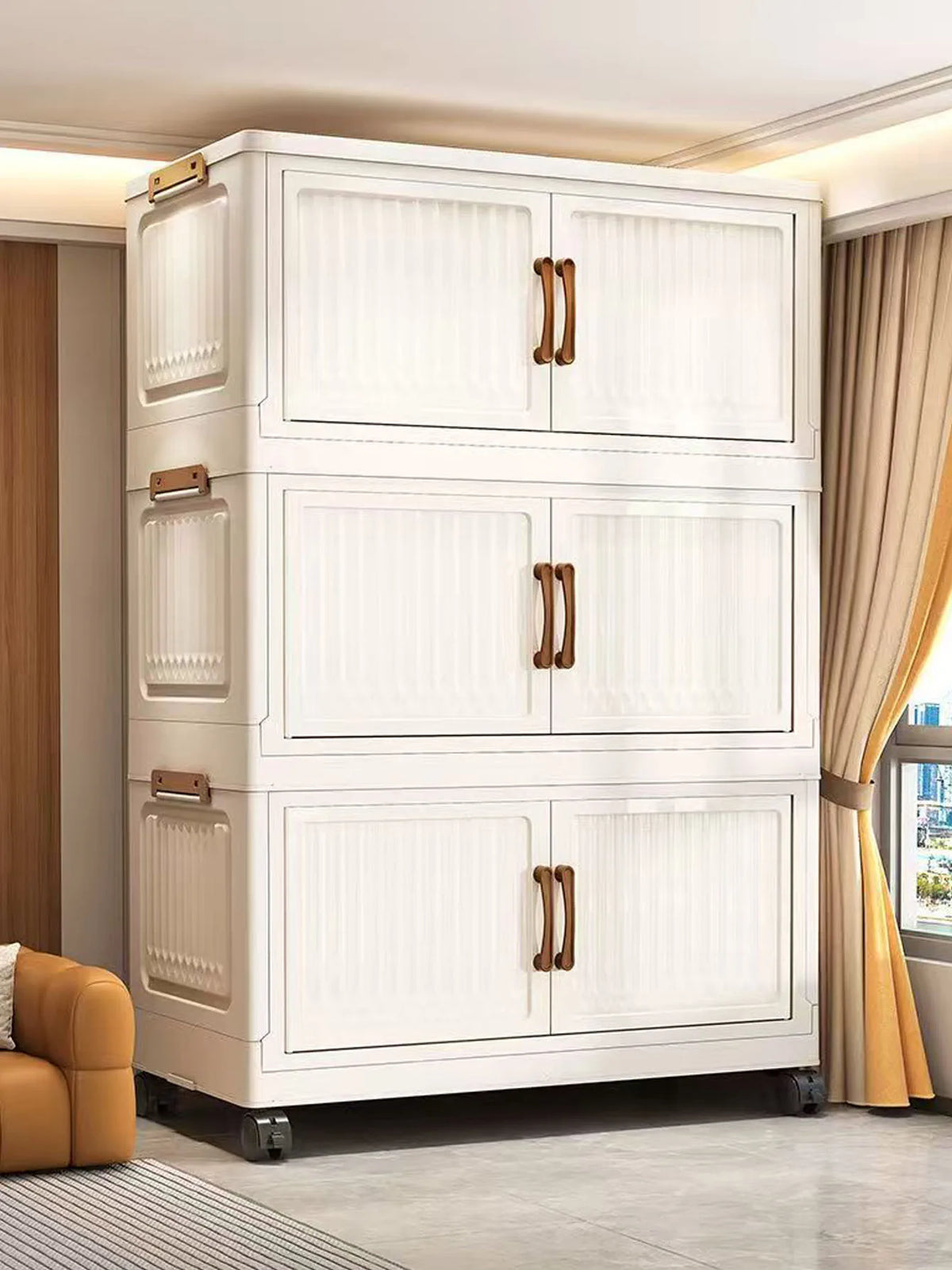 Multi Specification Storage Cabinet Folding Cabinet Clothes Snack