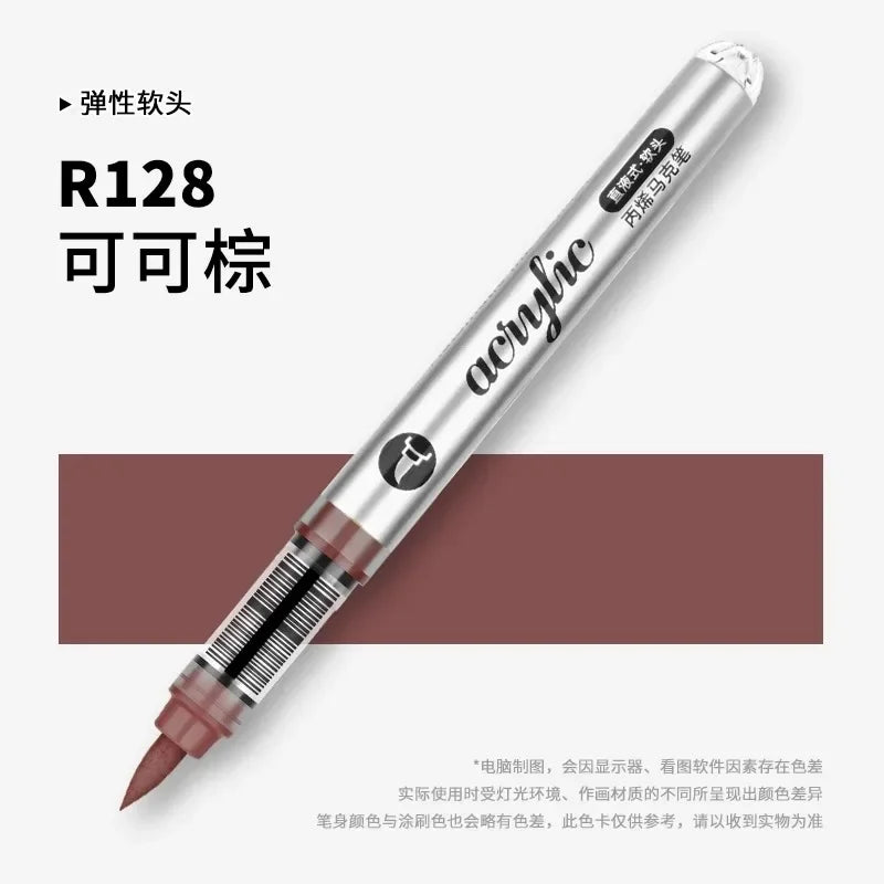 Grasp 120/1 Colors Acrylic Markers Brush Tip Paint