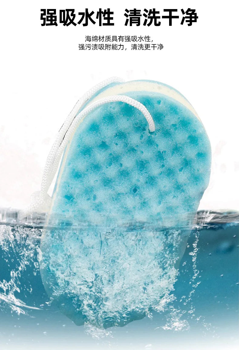 Three-Layer Seaweed Sponge Bath Sponge Adults Bath Ball