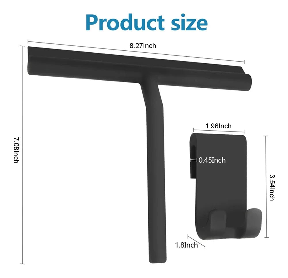 Shower Squeegee Glass Door Shower Wall Scraper Cleaner