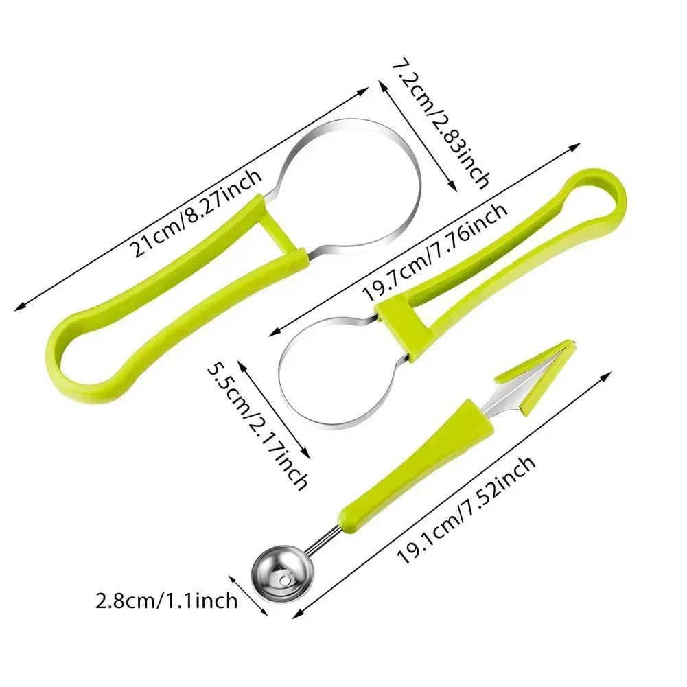 In Melon Cutter Scoop Fruit Carving Knife Fruit