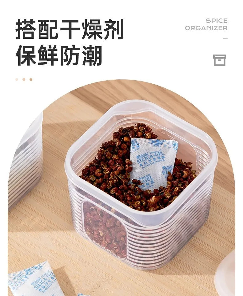 Food Storage Container Grids Vegetable Fruit Fresh-Keeping Box