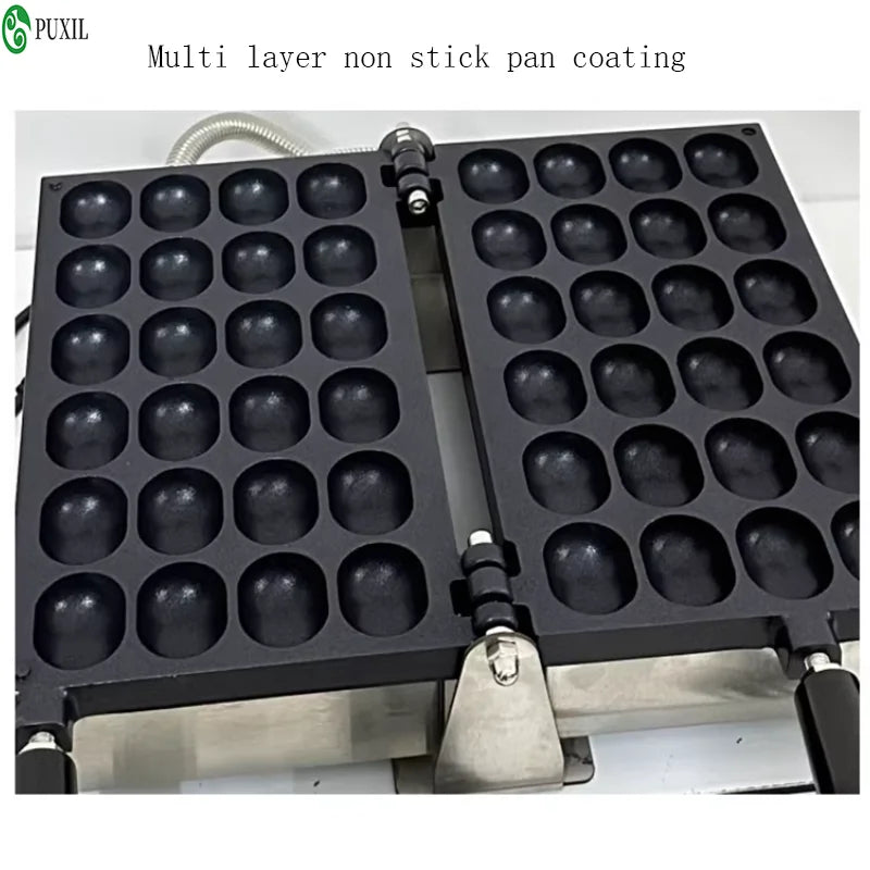 Electric Or Gas Egg Waffle Mini Oval Sponge