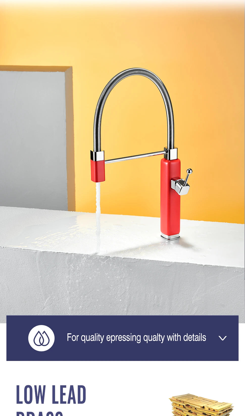 Bathroom Modern Minimalist Style Faucet Basin Mixer Tap