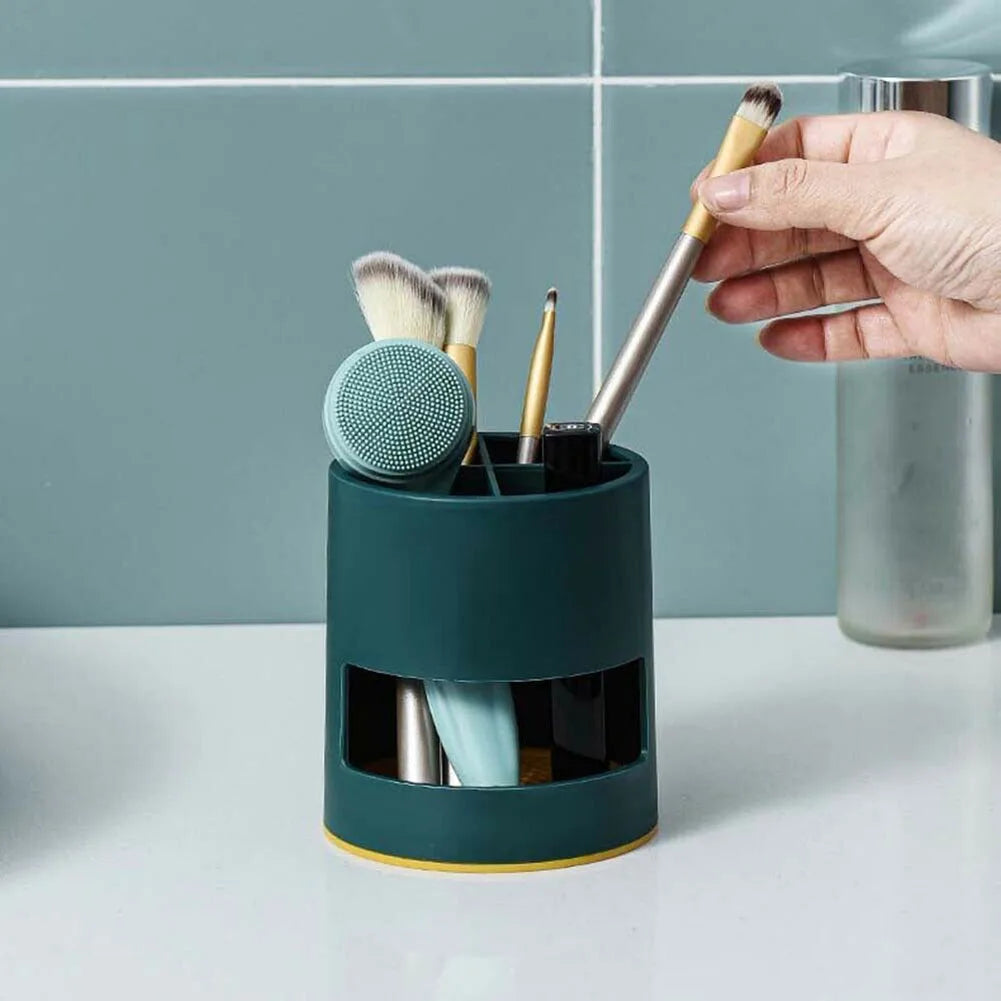 Toothbrush Holder Drain Rack Spoon Storage Makeup Brush