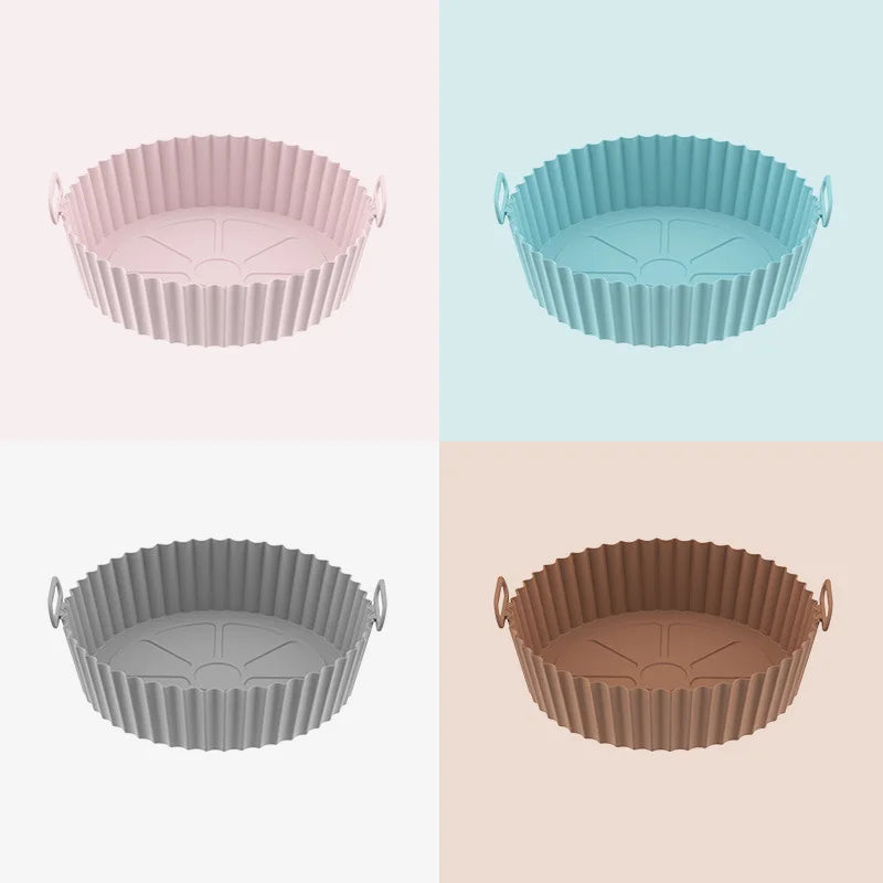Air Fryer Silicone Basket Thicken Silicone Mold Air