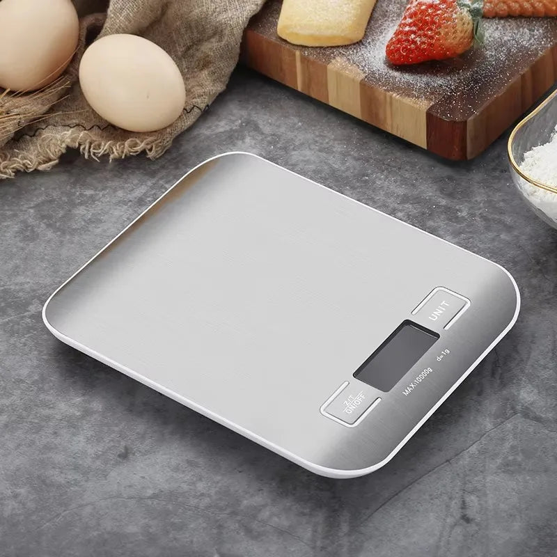 Digital Scale Stainless Steel Platform - 5/10kg Lcd