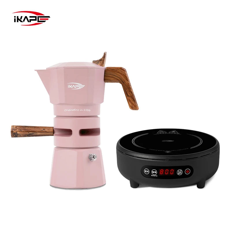 Ikape Espresso Moka Pot Infrared Ceramic Hob 220v