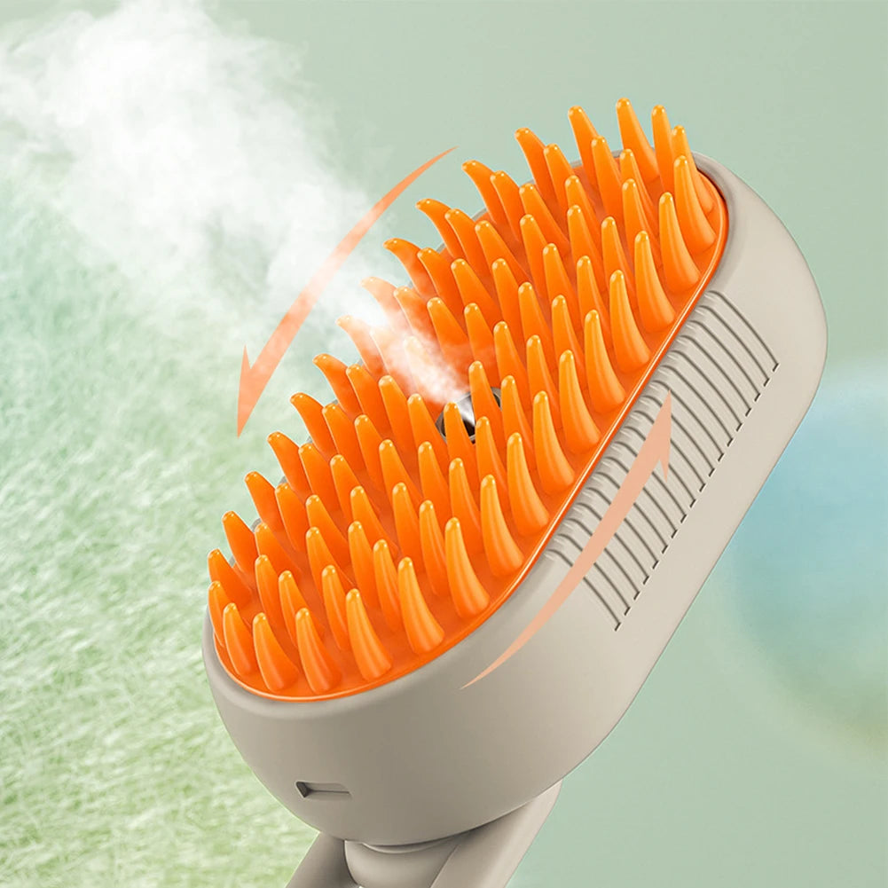 Usb Rechargeable Cat Dog Grooming Comb Electric Water