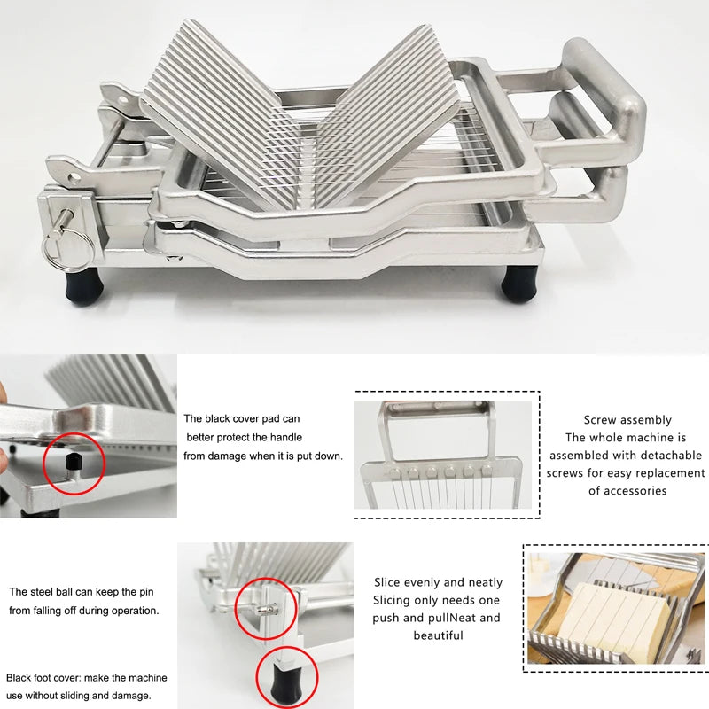 Cheese Slicer Cheese Cut Fruit Ham Meat Slicer