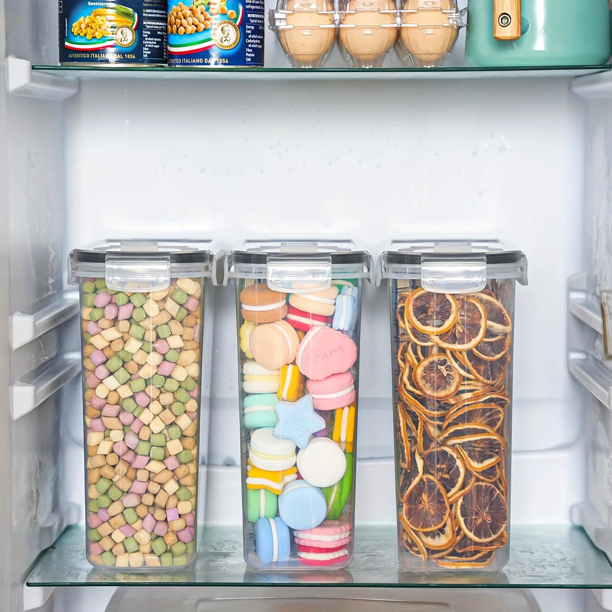 Cereal Containers Storage Of 2/3/4 5l 84oz Airtight