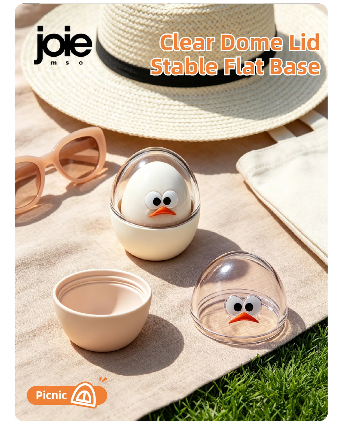 Joie Egg Holder 2pcs Shatter Proof Egg Case