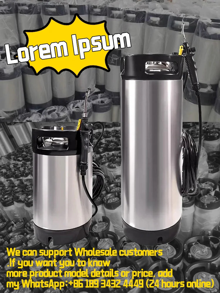 Kunaisi 19l Tint Keg Pressure Car Wash Tank