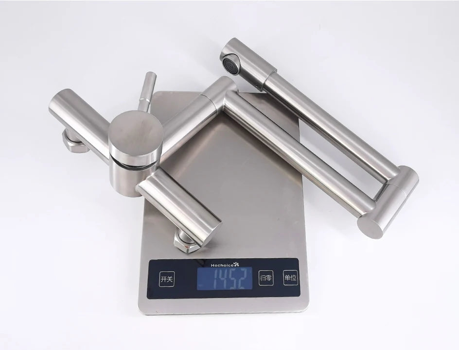 Huniu Folding Faucet Stainless Steel 304 Foldable Faucet
