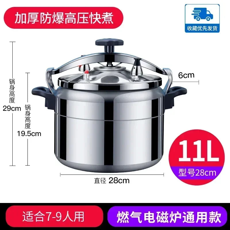 50l Commercial Pressure Cooker Thickened Large Capacity Gas