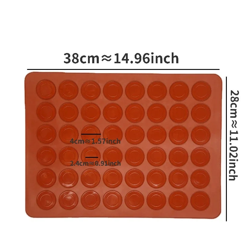 Non-Stick Silicone Macaron Macaroon Baking Pastry Mat Pastry