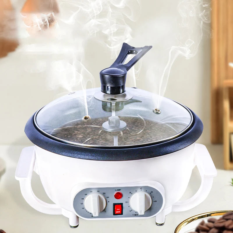 Electric Coffee Bean Roaster Temperature Control Peanut Beans