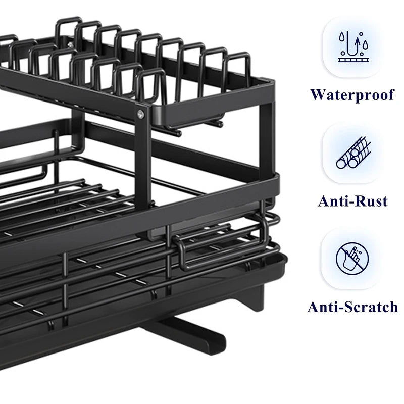 Dish Drying Rack Counter - Large Dish Rack