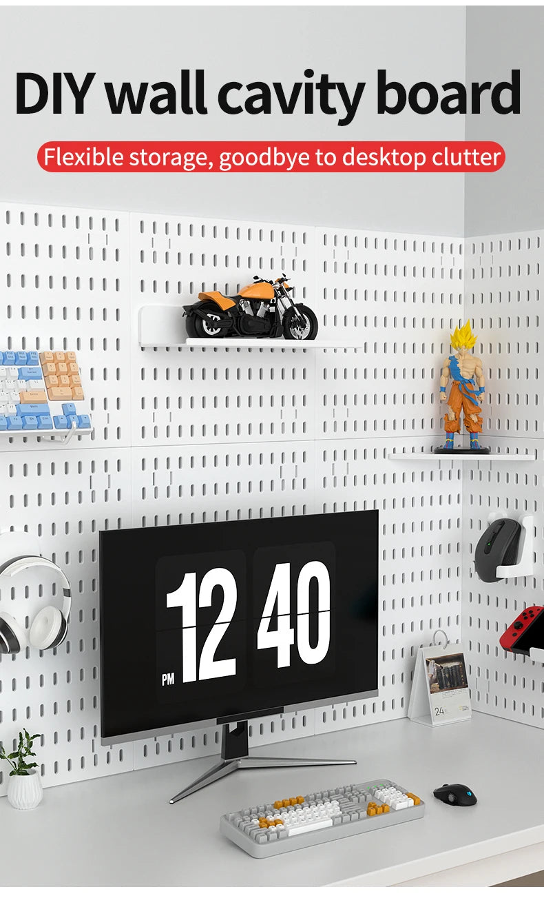 Nordic Pegboard Used Door Wall Garage Storage Display