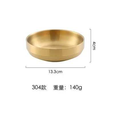 Korean 304 Stainless Steel Sauce Dish Small Dish