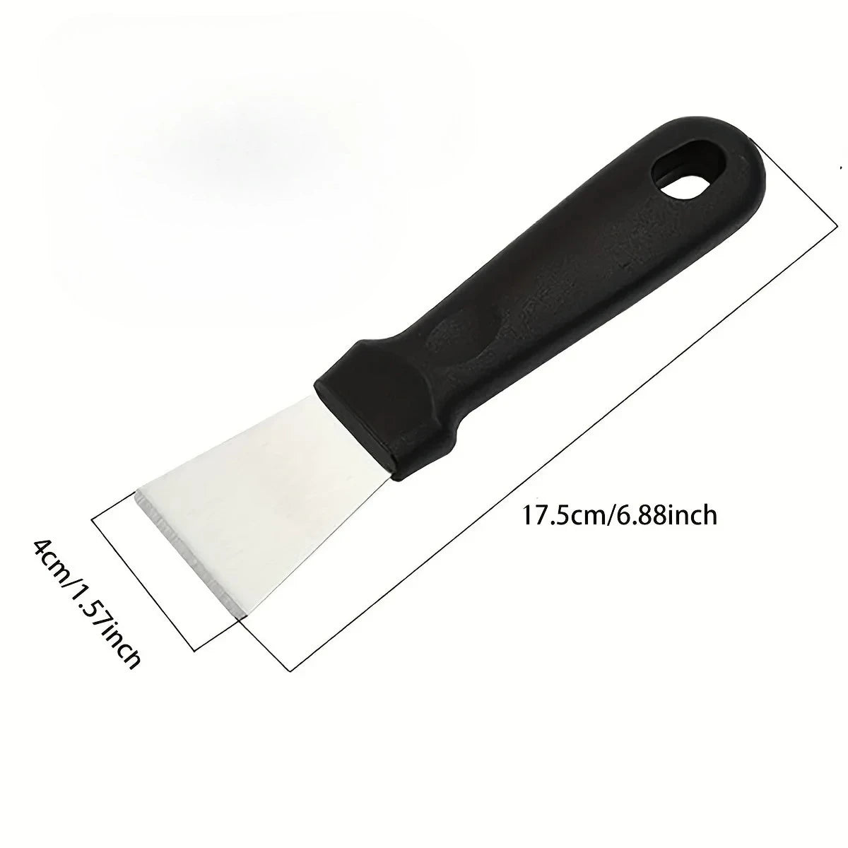 Stainless Steel Scraper Multi Use Removing Labels Stickers