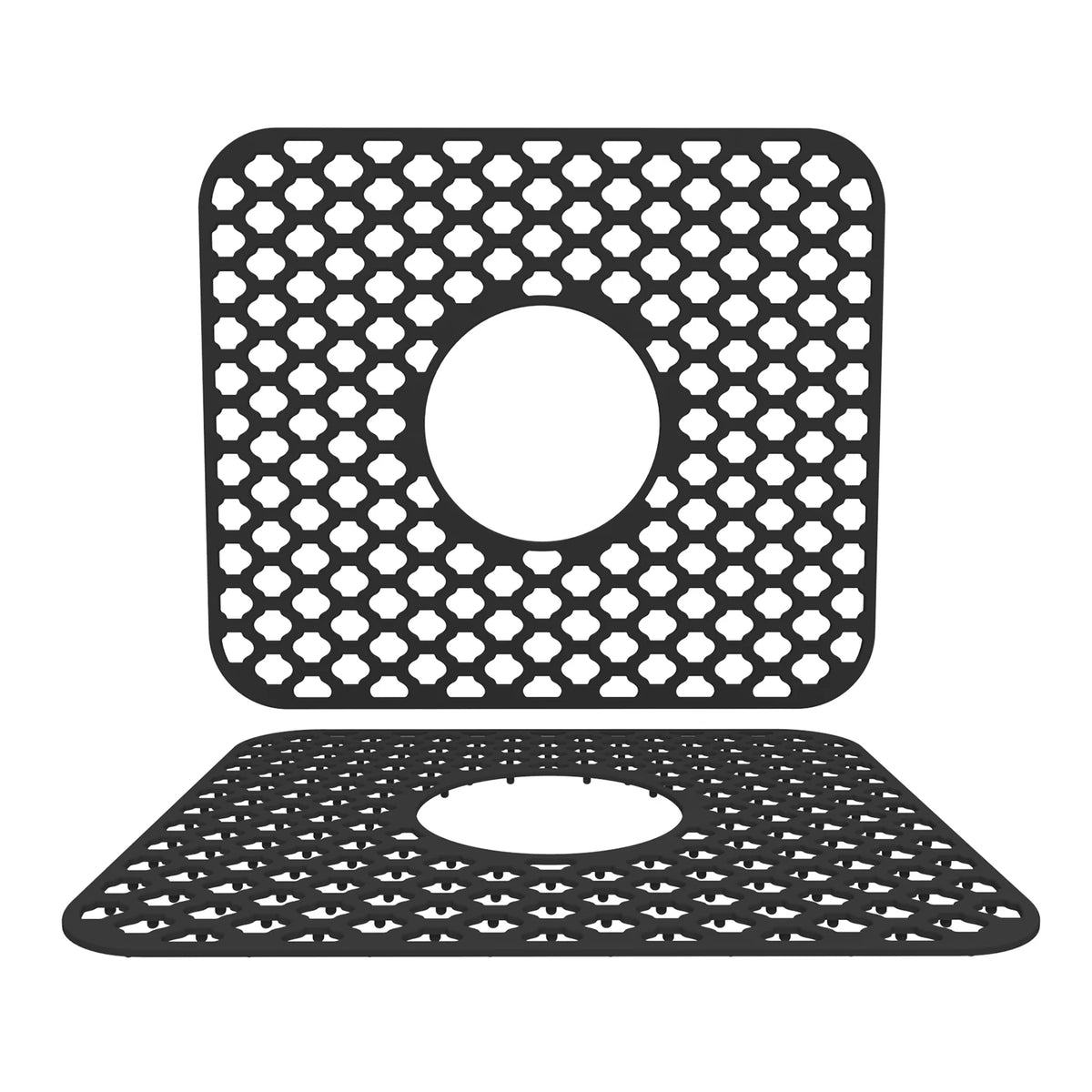 Sink Silicone Mat Anti-Scratch Honeycomb Pad Dishwashing Basin