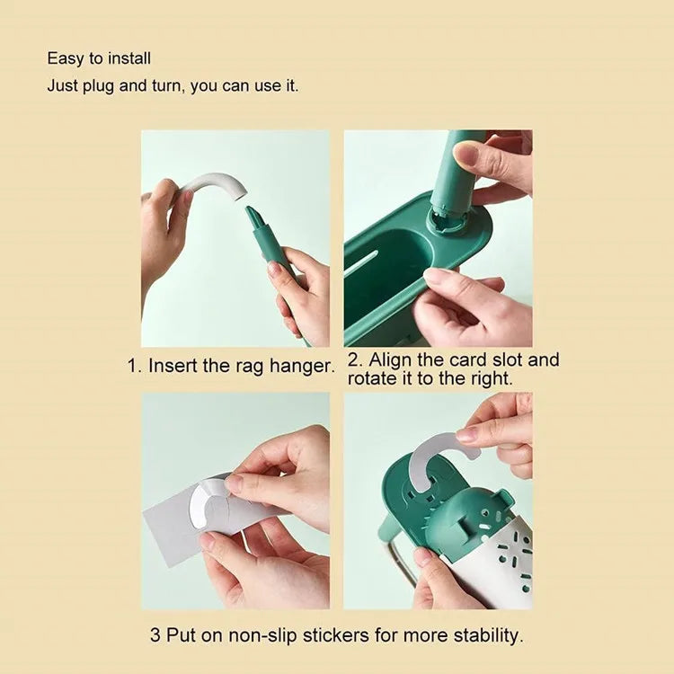 Sink Drain Rack Telescopic Sink Shelf Sinks Organizer